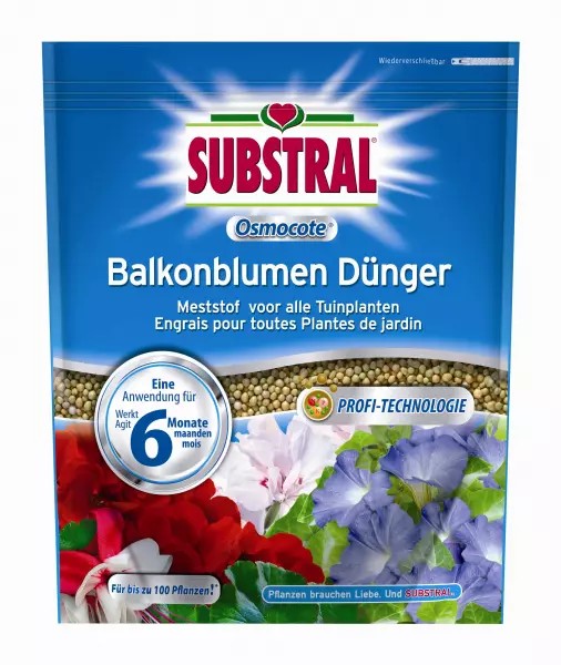 Substral Osmocote Hosszú Hatású Balkon Műtrágya 750 g Lelk