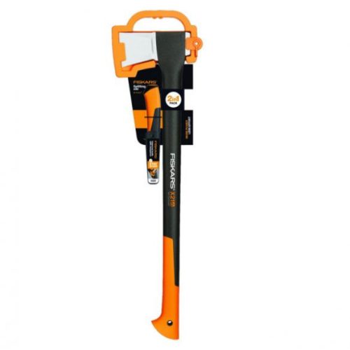 FISKARS X21 HASÍTÓFEJSZE (L) + HARDWARE KÉS