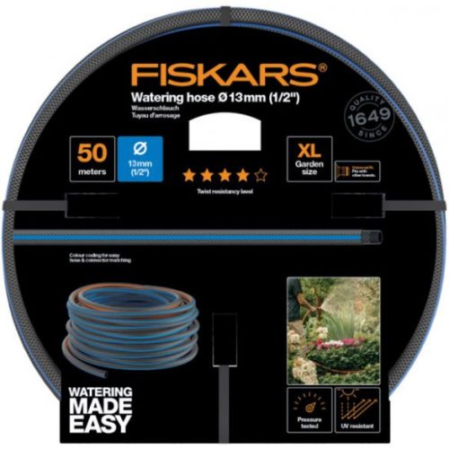 FISKARS COMFORT LOCSOLÓTÖMLŐ 13 MM (1/2") 50 M Q4