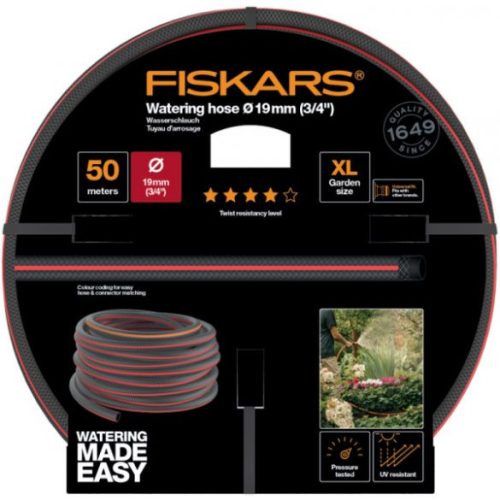 FISKARS COMFORT LOCSOLÓTÖMLŐ 19 MM (3/4") 50 M Q4