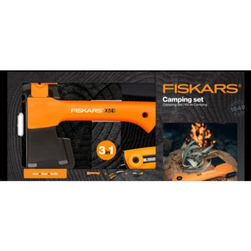 FISKARS X5 KEMPING KÉSZLET