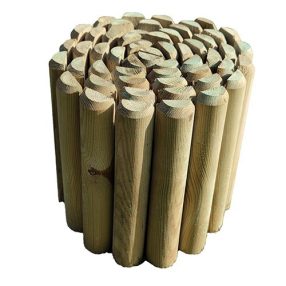 Ágyásszegély Fa 30 cm x 5 cm x 150 cm