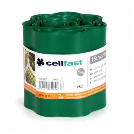 Ágyásszegély Cellfast 15cm x 9m