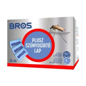   Bros Szúnyogirtó Utántöltő Lapka Elektromos Készülékhez 20db 