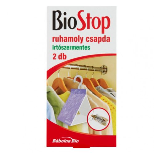 BioStop Irtószermentes Ruhamoly Csapda 2 db