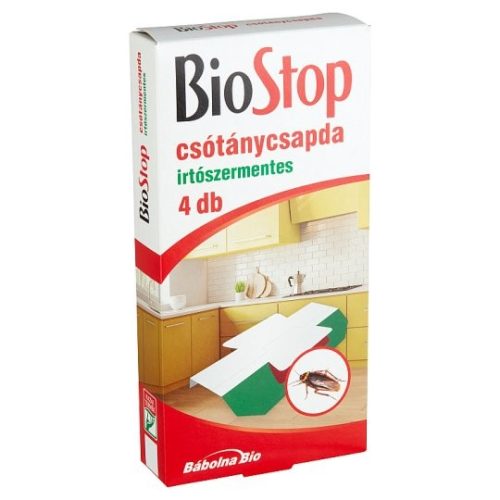 Biostop Csótánycsapda 4db-os