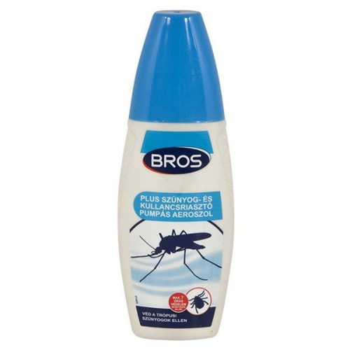 Bros Szúnyog- és Kullancsriasztó Pumpás Aeroszol 100ml