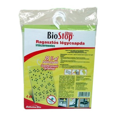 BIOSTOP Plusz Légycsapda Óriás 4 db