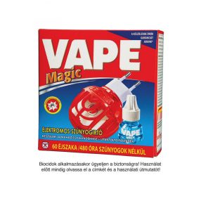   Vape Magic Elektromos Szúnyogírtó Készülék És Utántöltő Folyadék - 36 ml