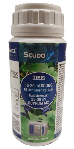 Scudo 10 ml (Felszívodó Réz+Aminosav+Szerves Szén) (Szállítható!)