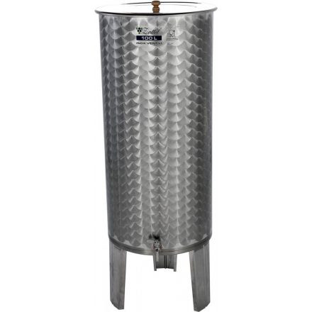 Acél Bortartály 60 L INOX (1/2") 1db Csap 