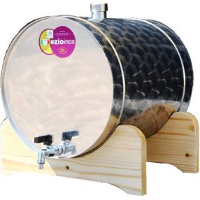 Acél Bortartály 6 L INOX