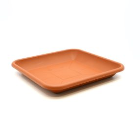   Virágcserép Mega Négyszögletes Alátét 28 cm (33 cm-es Cseréphez)
