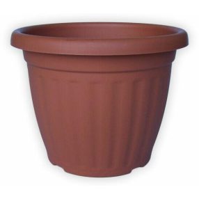 Díszcserép Bordás Terrakotta Színben 60 cm