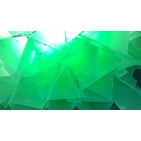 Favédő Rács Háromszögletes Kartomplast 60 cm