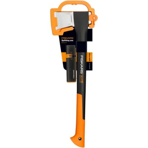 FISKARS X17 HASÍTÓFEJSZE + XSHARP FEJSZE- ÉS KÉSÉLEZŐ