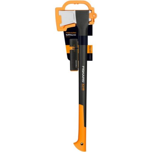 FISKARS X21 HASÍTÓFEJSZE + XSHARP FEJSZE- ÉS KÉSÉLEZŐ