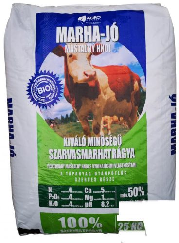 Marhatrágya Marha-Jó 25 kg Granulátum (Pelletált)