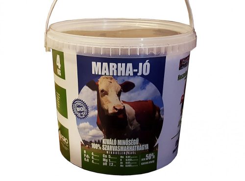 Marhatrágya Marha-Jó 4 kg Granulátum Vödrös