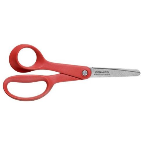 FISKARS CLASSIC GYERMEKOLLÓ (13 CM) PIROS, BALKEZES