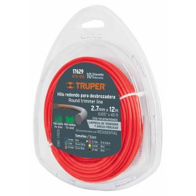   Fűkasza Damil Üvegszálas Belsővel 2,7 mm x 12 m Truper Kör Alakú