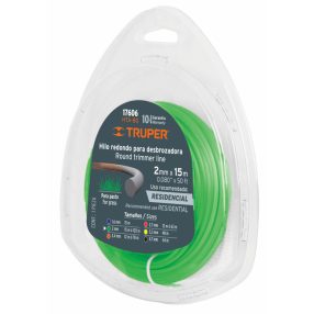   Fűkasza Damil Üvegszálas Belsővel 2,0 mm x 15 m Truper Kör Alakú 