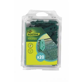   Árnyékoló Háló Rögzítő Kapocs 6,8 cm x 20 mm 20db/cs Zöld Színű