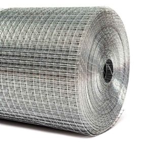 Pontheggesztett Háló 13x13 mm  1 m x 5 m 0,8 mm