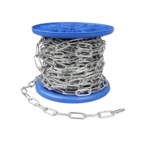 Folyólánc Lapos Horganyzott 6 mm Rövid Szemű