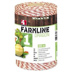 Villanypásztor Szalag Dragon1 FarmLine 300 m