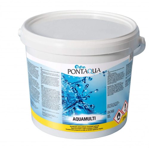 Pontaqua Aquamulti Kombinált Klórtabletta 3 kg