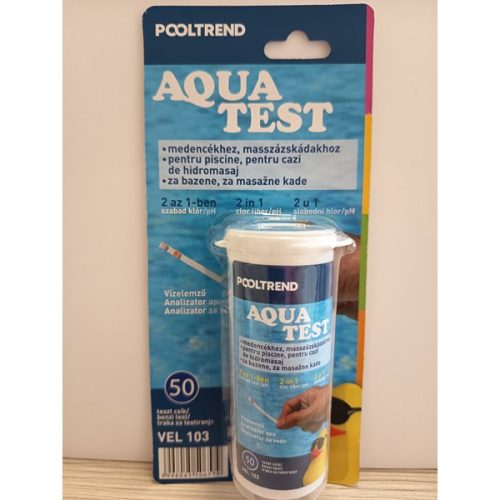 Medence Tesztcsík 50 db-os Pooltrend PH+CL