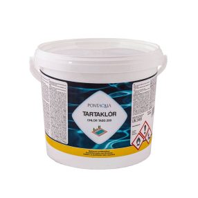 Pontaqua Tartaklór Lassan Oldodó Klórtabletta 3 kg