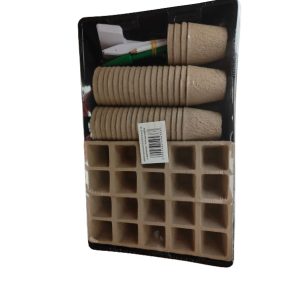   Palántatálca 37x23x6cm 30db-os Fedeles Műanyag Papír Béléssel