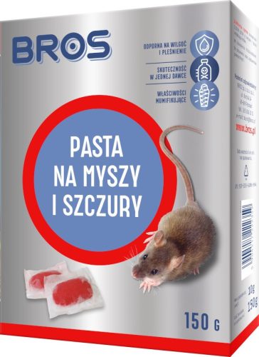 Rágcsálóírtó Pép 150 g Bros