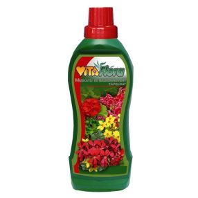 Vitaflóra Muskátli és Balkonnövény Tápoldat 0,5 L