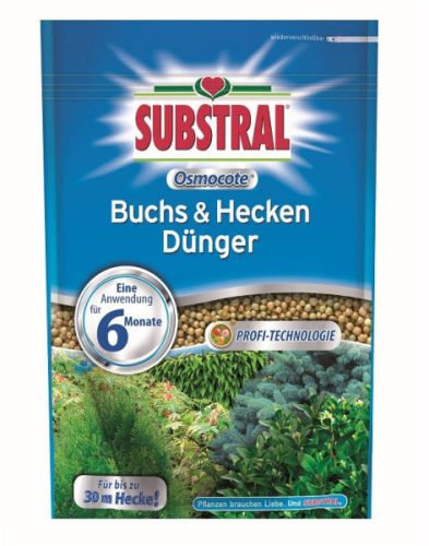 Substral Osmocote Hosszú Hatású Fenyő,Tuja,Buxus,Sövény Műtrágya  1,5 kg