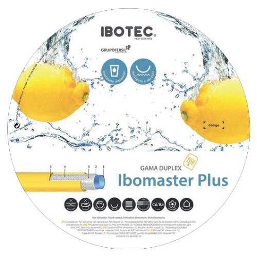 Locsolótömlő Ibotec Ibomaster Plus 5/4" (32mm) 25m/Tekercs