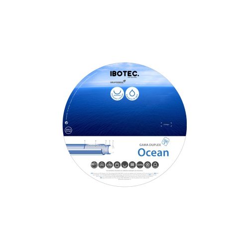 Locsolótömlő Ibotec Ocean 1/2" (12mm) 50m/Tekercs