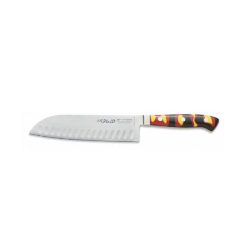 DICK PREMIER PLUS GO FOR GOLD SANTOKU KÉS, BARÁZDÁLT PENGÉVEL (18 CM)